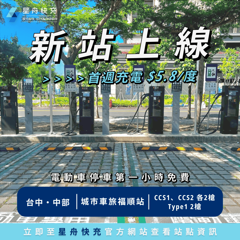 新站上線 城市車旅福順站
